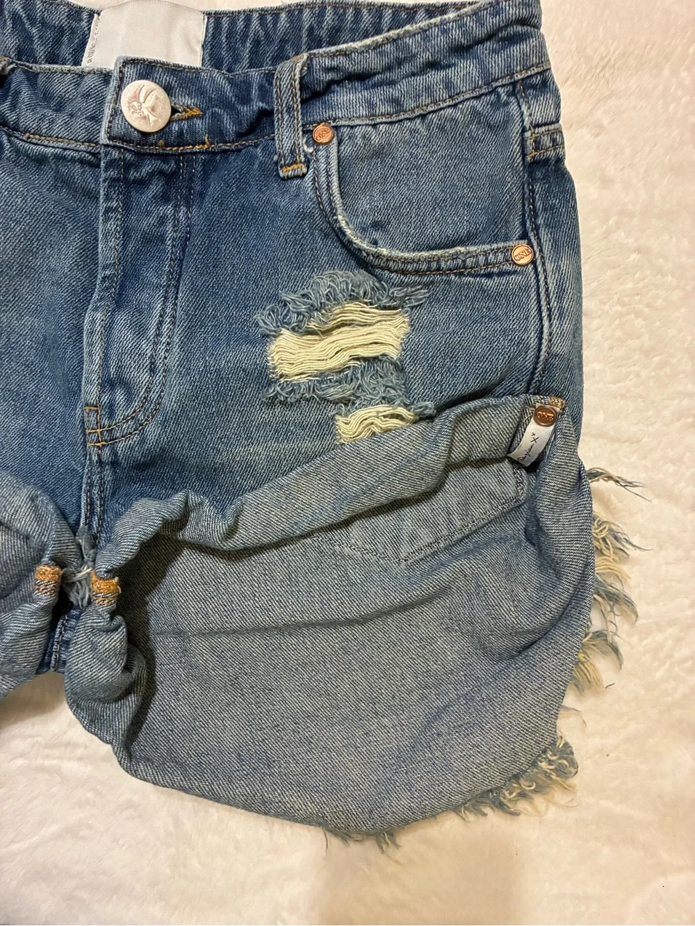 One Teaspoon Denim Shorts